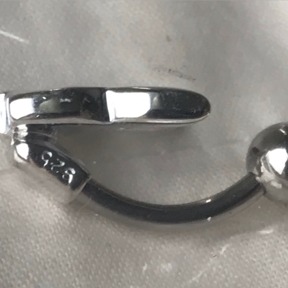 playboy sterling silver belly button navel ring jewelry - Picture 2 of 2